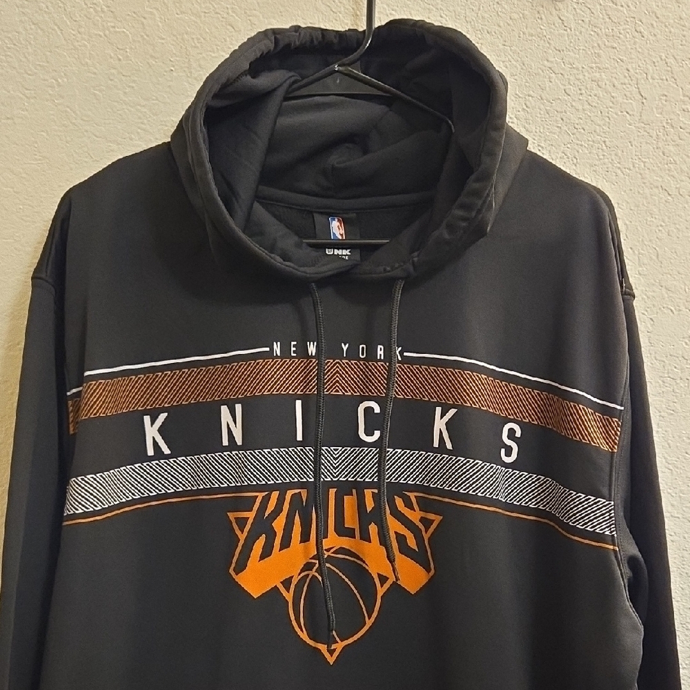 Unk NBA New York Knicks Hooded Sweatshirt - Black - XL - Picture 4 of 14